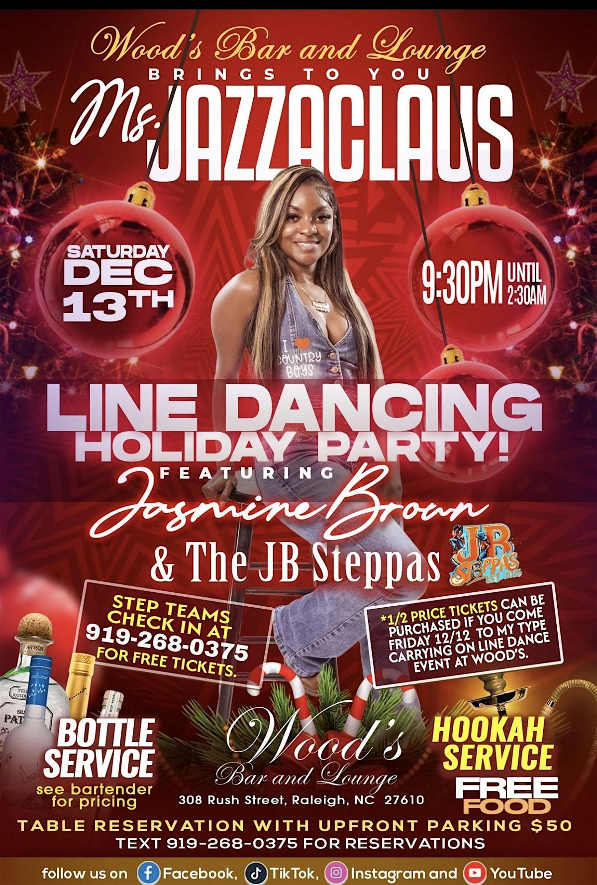 Ms. Jassaclaus, 13 December | Event in Raleigh | AllEvents