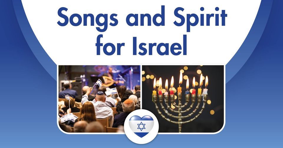 Songs and Spirit for Israel, Temple EmanuEl Dallas, December 10 2023