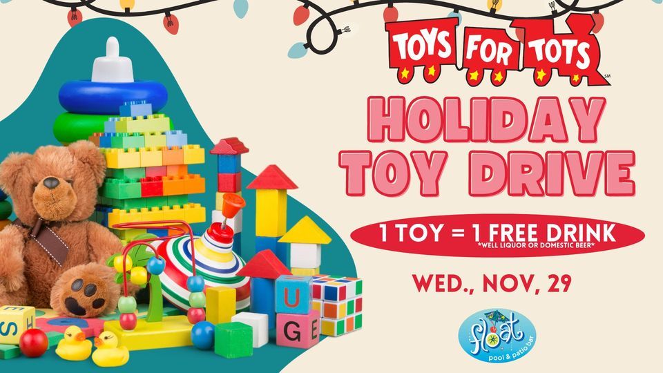 Toys for Tots Holiday Toy Drive, Float, Galveston, November 29 2023