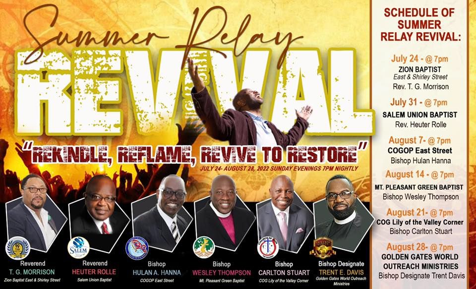 Christmas craft fair stranorlar gifts unique fun store family soak spirit pop why Summer Relay Revival, Zion Baptist Church East & Shirley Streets, Nassau, August 28 2022