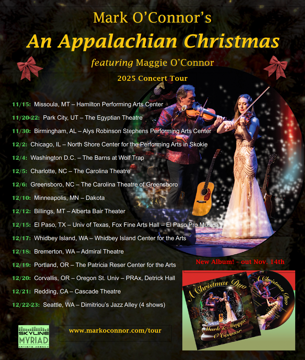 Mark and Maggie O'Connor at Alberta Bair Theater, 12 December | Event in Billings | AllEvents