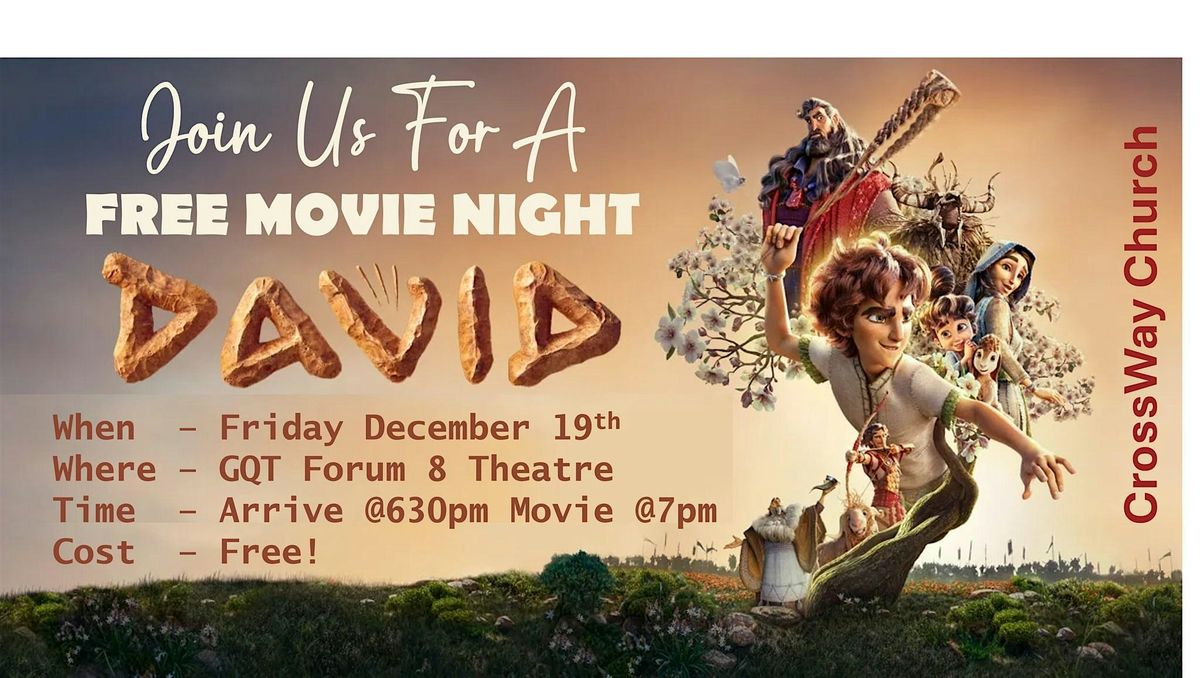 David Movie Night, 19 December | Event in Columbia | AllEvents