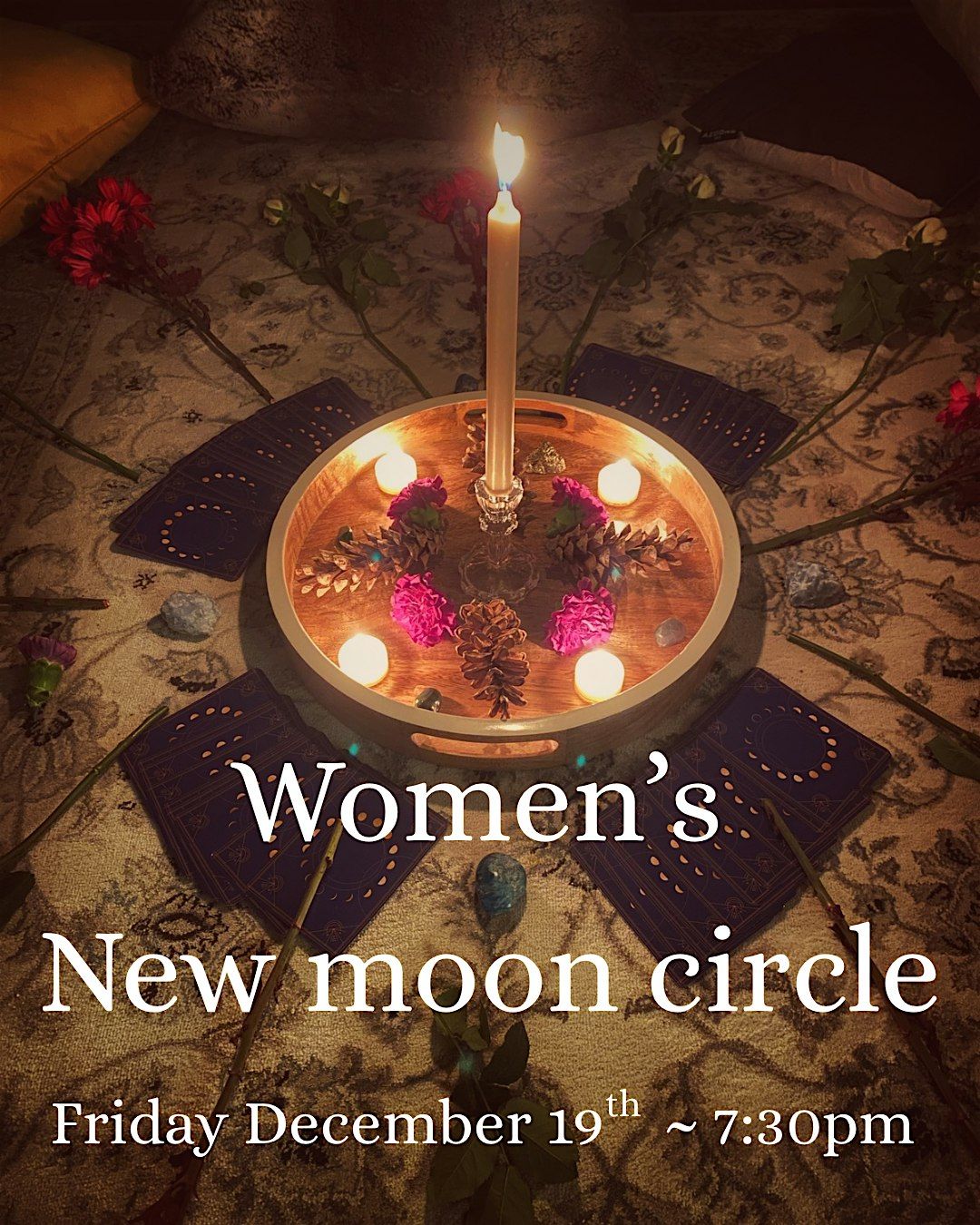 Women’s New Moon Circle, 19 December | Event in East Longmeadow | AllEvents