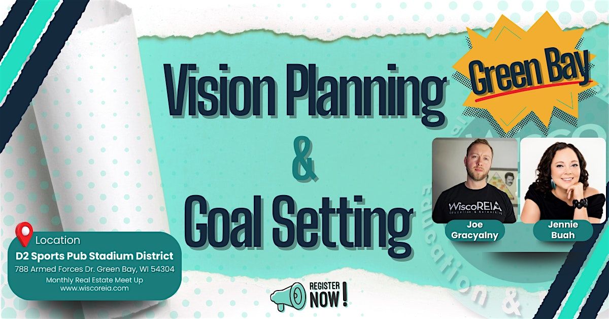 WiscoREIA Green Bay: Vision Planning & Goal Setting, 6 January | Event in Green Bay | AllEvents