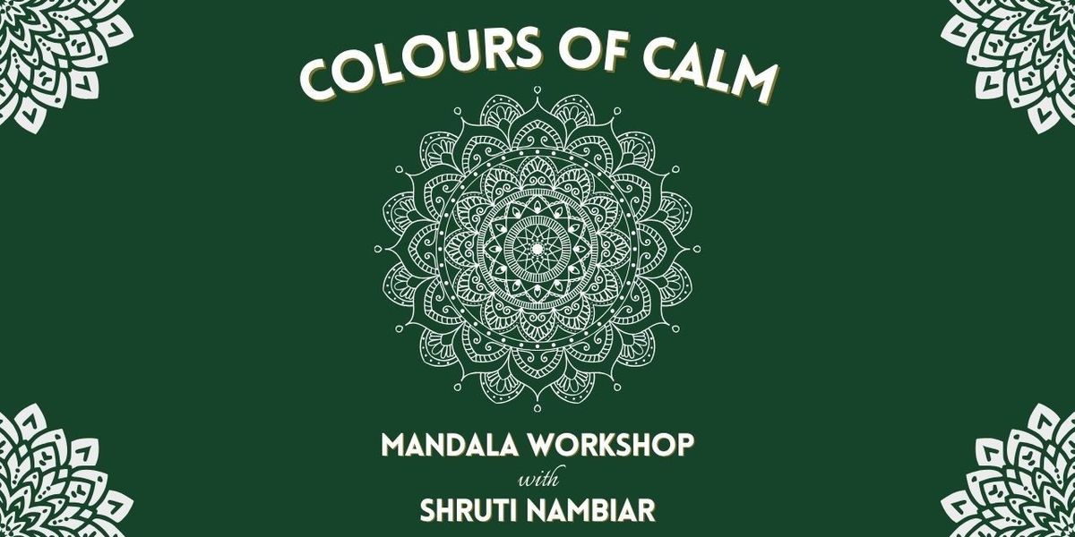 Colors of Calm: A Mandala Art Workshop, 6 July | Event in Bangalore | AllEvents