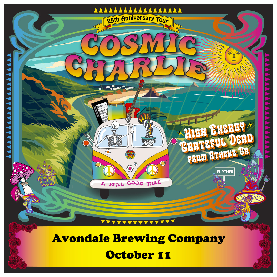 Cosmic Charlie at The Queen, 15 August | Event in Wilmington | AllEvents