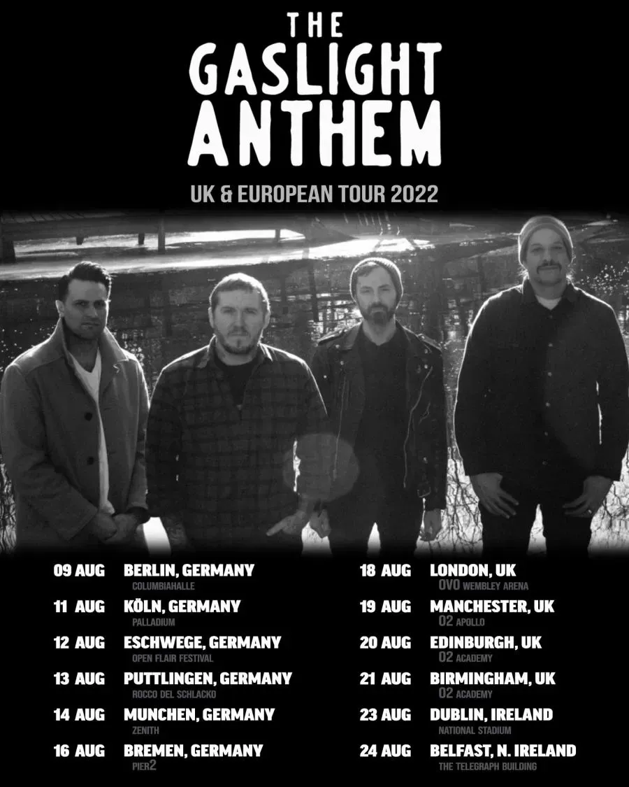 The Gaslight Anthem at Ace of Spades, 15 August | Event in Sacramento | AllEvents