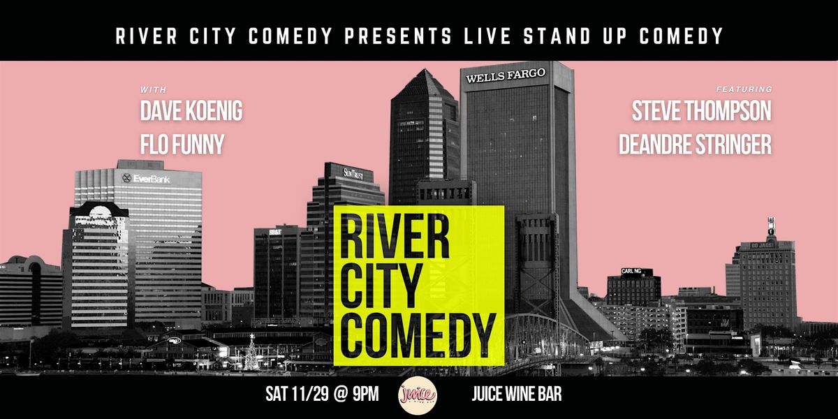 River City Comedy at Juice Wine Bar | Event in Jacksonville | AllEvents