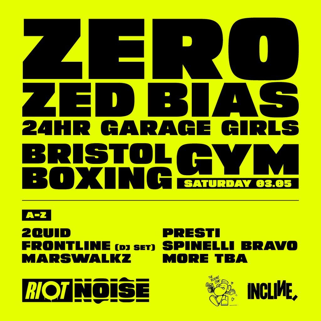 Riot Noise Day Party @ The Boxing Gym w Zero & Support, 3 May | Event in Bristol | AllEvents