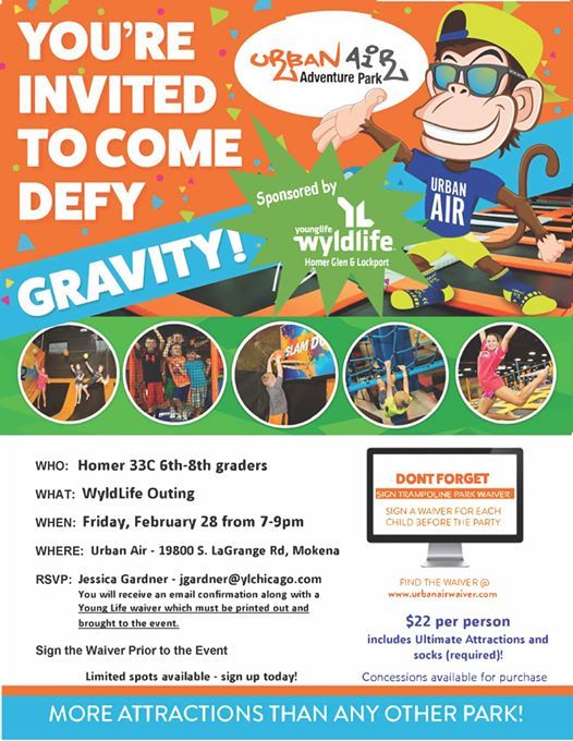 Urban Air CLUB Night Urban Air Adventure Park Mokena 28 February urban-air-club-night-urban-air-adventure-park-mokena-28-february