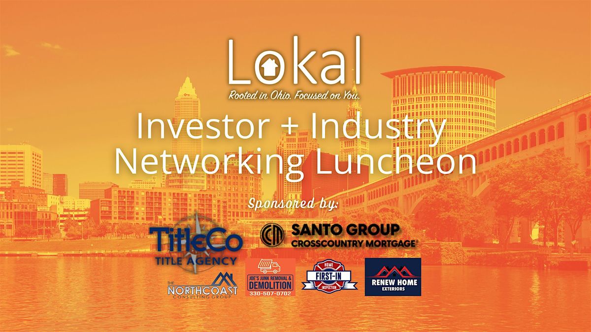 Investor +  Industry Networking Luncheon, 18 December | Event in Cleveland | AllEvents