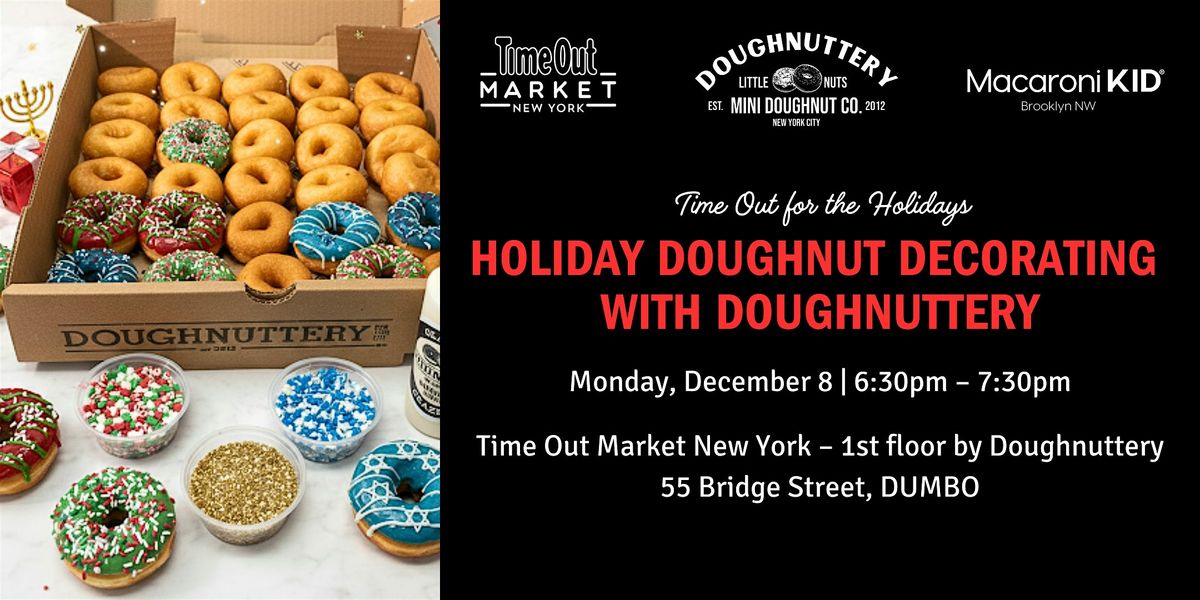 Holiday Doughnut Decorating with Doughnuttery at Time Out Market, 8 December | Event in Brooklyn | AllEvents