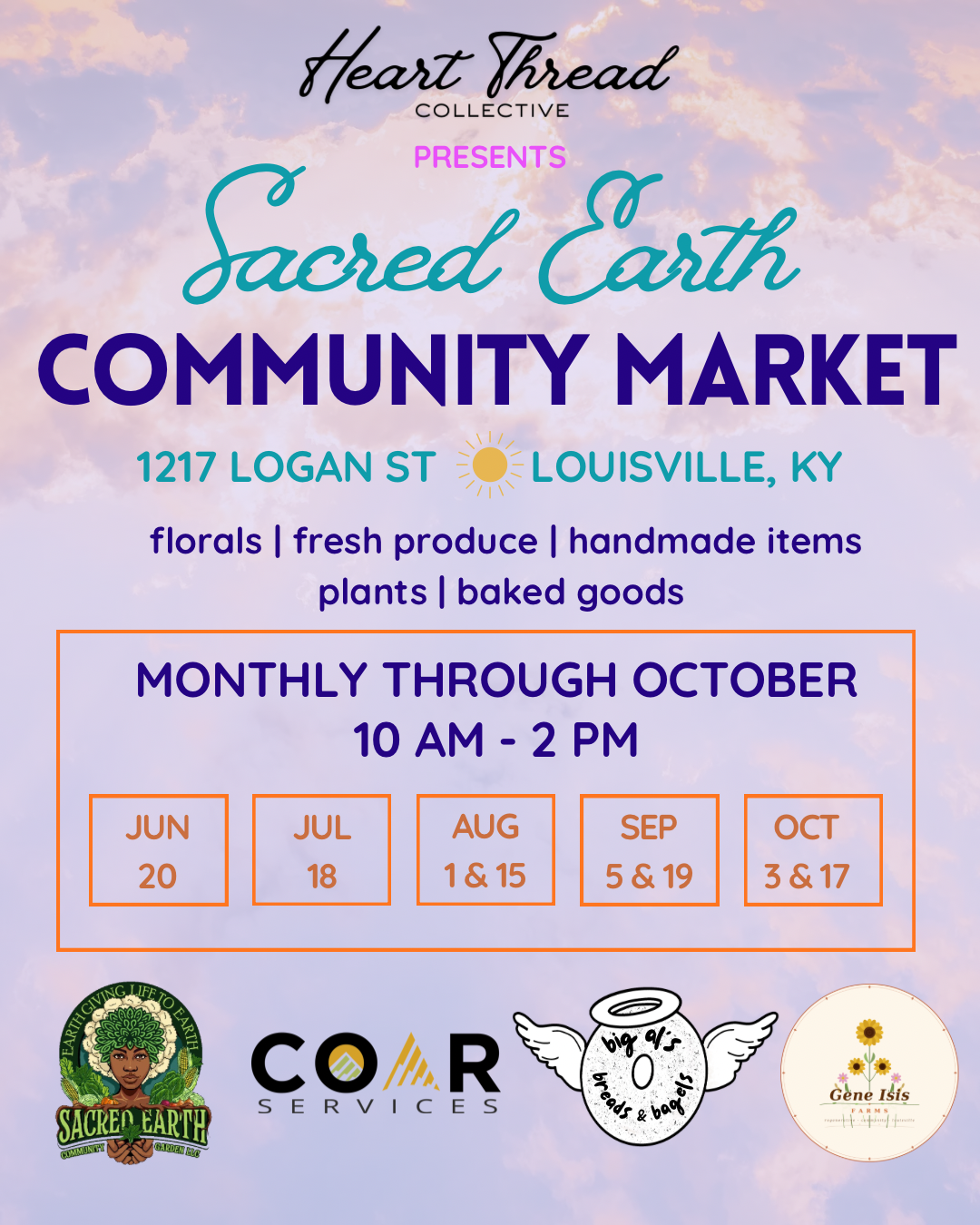 Thread Collective Sacred Earth Community Market, Heart Thread Collective , Louisville, 3 ...