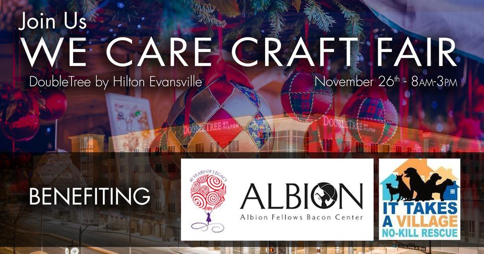We Care Craft Fair , Doubletree by Hilton Evansville, November 26 2022