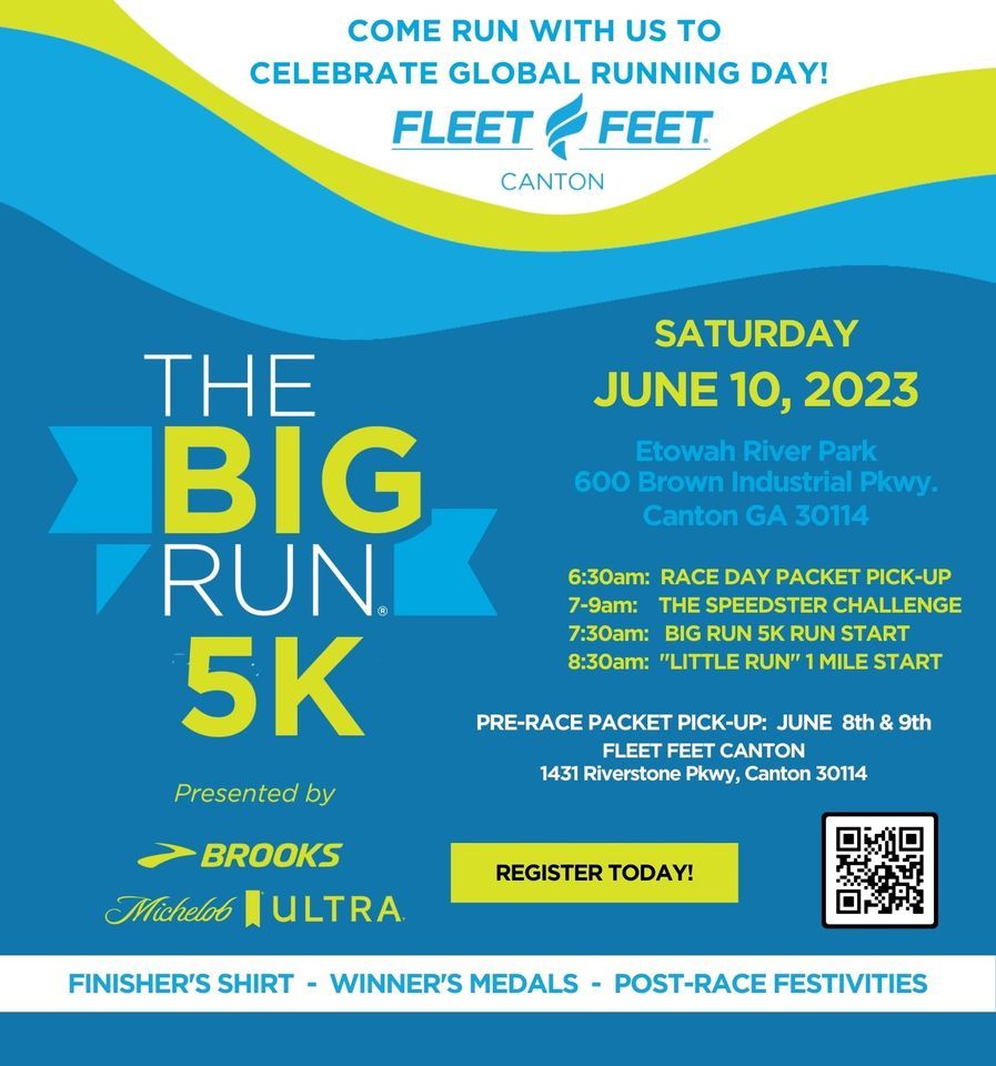 The Big Run 5K Race by Fleet Feet Canton, Etowah River Park, Lebanon