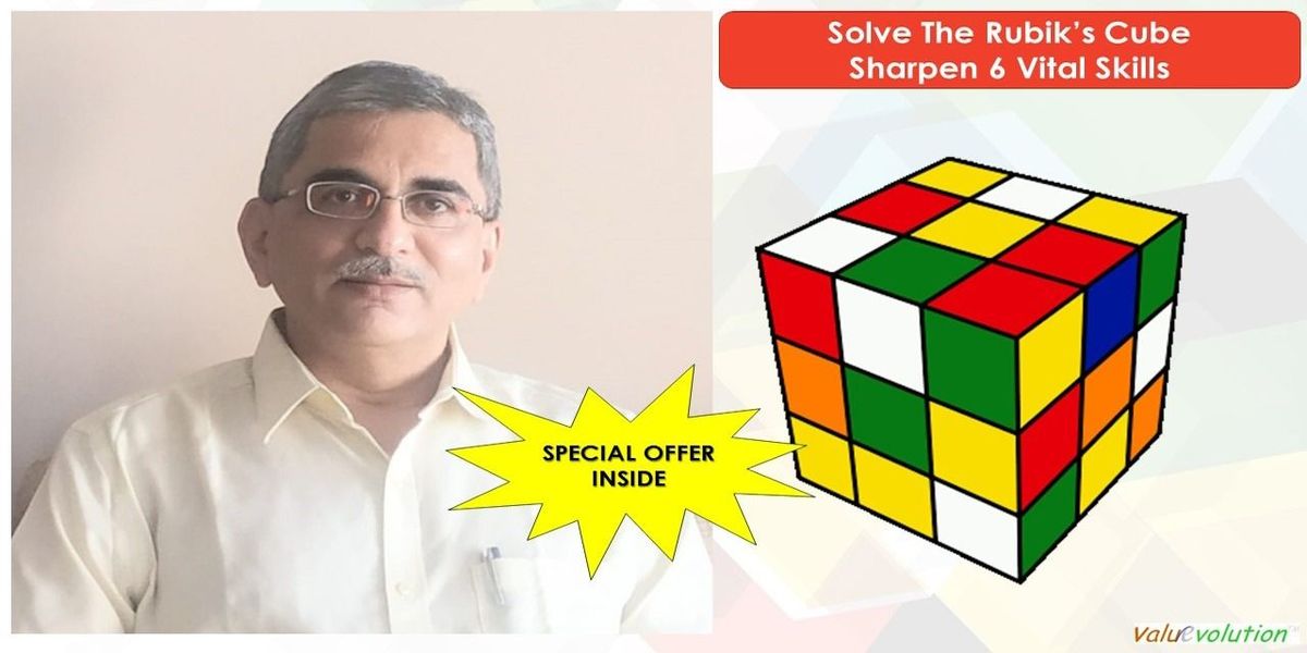 Solve the Rubik's Cube, Sharpen 6 Vital Skills, 14 December | Event in Mumbai | AllEvents