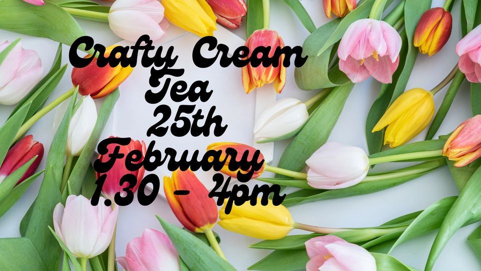 Crafty Cream Tea, Hall Croft, Silsden. BD20 9NF, Keighley, February 25