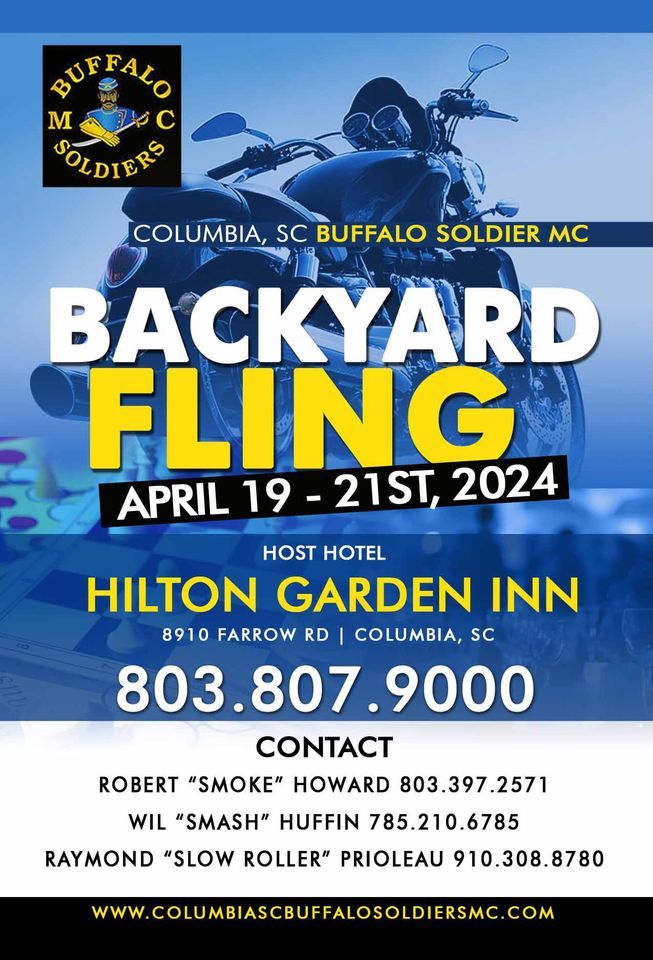 Columbia,SC Buffalo Soldiers MC Backyard Fling!!!, 8910 Farrow Rd