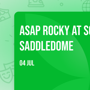 ASAP Rocky at Scotiabank Saddledome