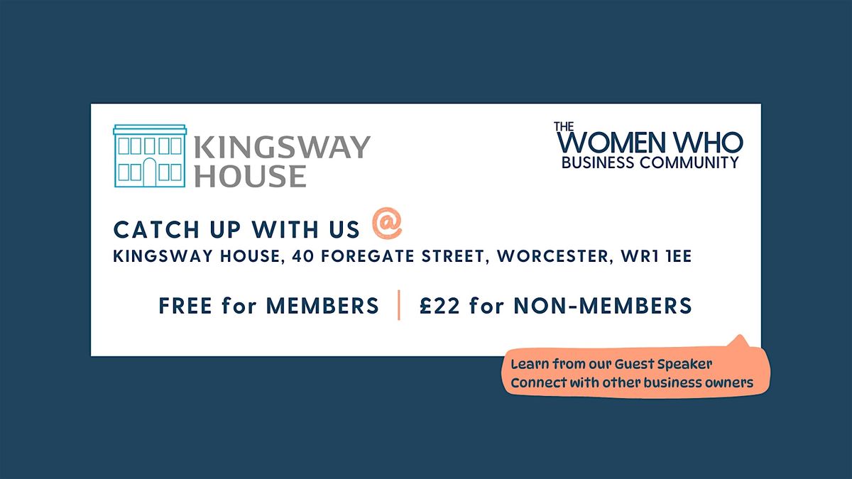 WORCESTER - Networking with The Women Who Business Community, 12 January | Event in Worcester | AllEvents