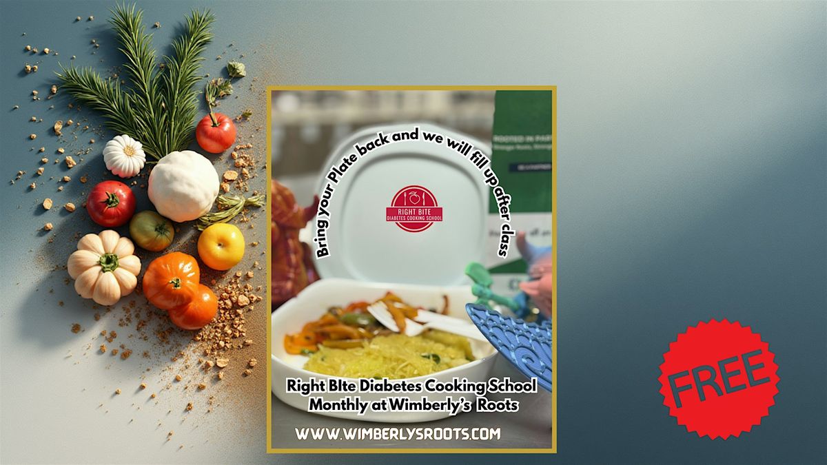 Right Bite Diabetes Cooking School, 4 December | Event in Winder | AllEvents