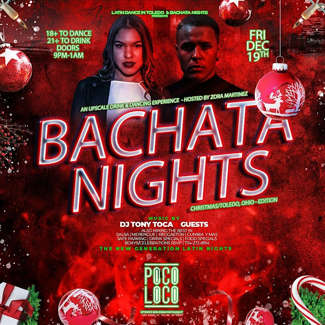 Bachata Nights - Toledo, MI - Christmas Edition - TAKEOVER, 19 December | Event in Toledo | AllEvents