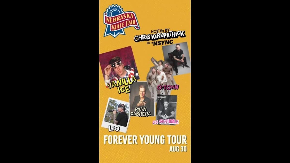 Forever Young Tour: Vanilla Ice  O-Town  Ryan Cabrera  LFO & Chris Kirkpatrick, 29 August | Event in Grand Island