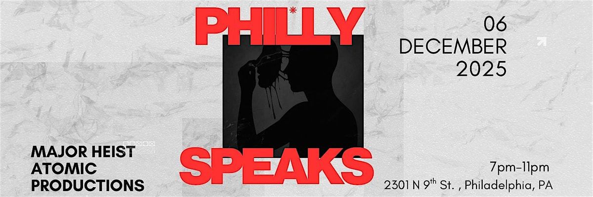 Philly Speaks Open Mic