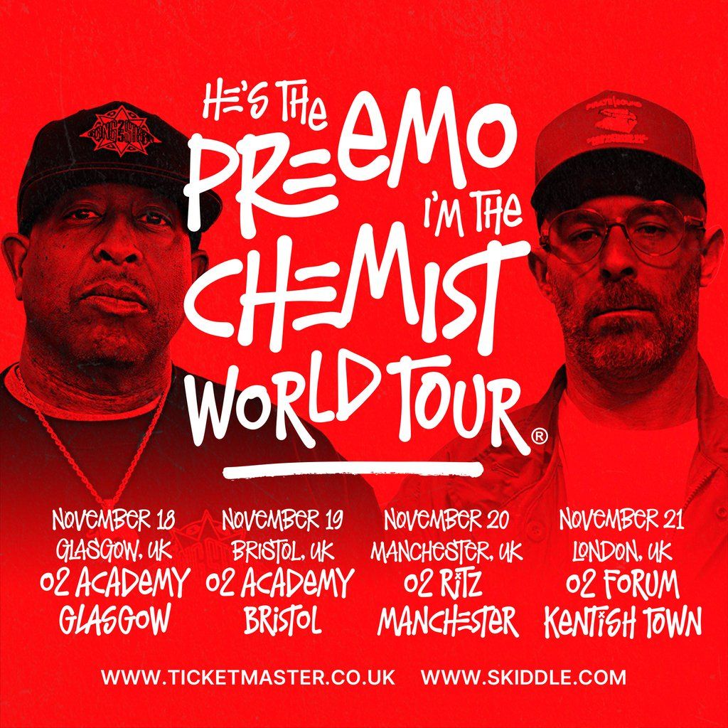 DJ Premier x The Alchemist live in Bristol, 19 November | Event in Bristol | AllEvents