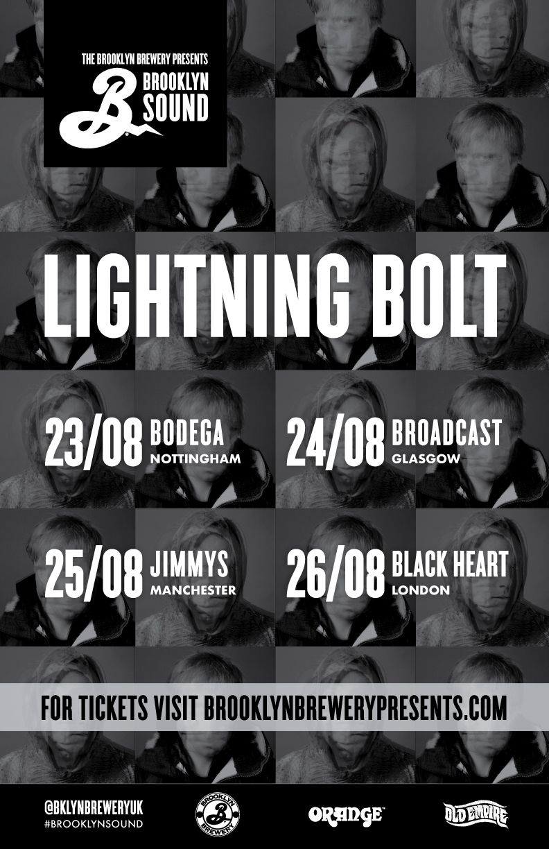 Lightning Bolt at Saturn, 26 September | Event in Birmingham | AllEvents