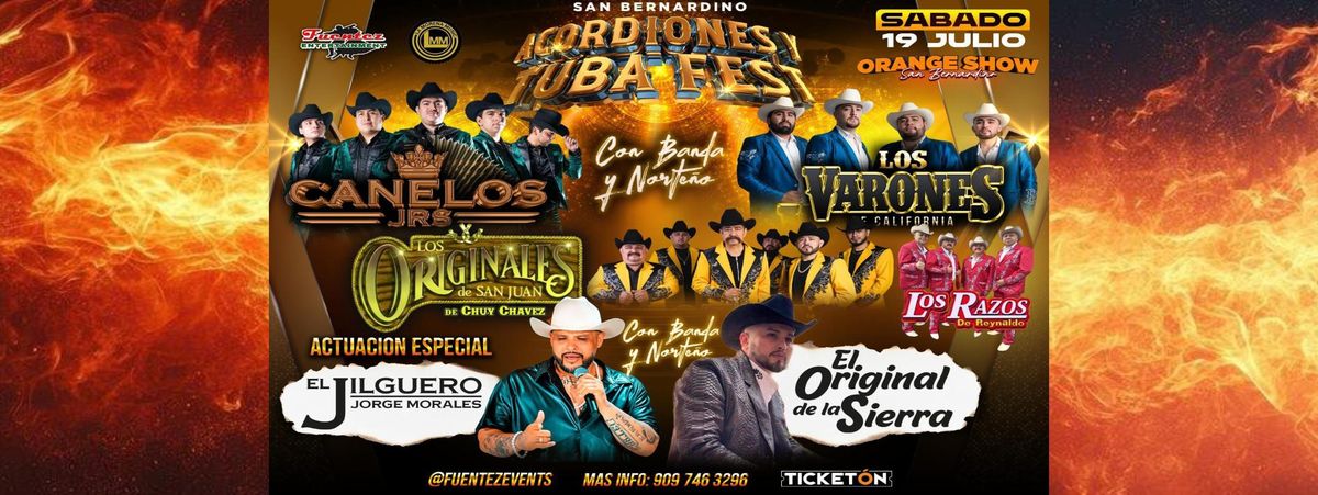 CANELOS JRS, LOS VARONES DE CALIFORNIA & MÁS, 19 July | Event in San Bernardino | AllEvents