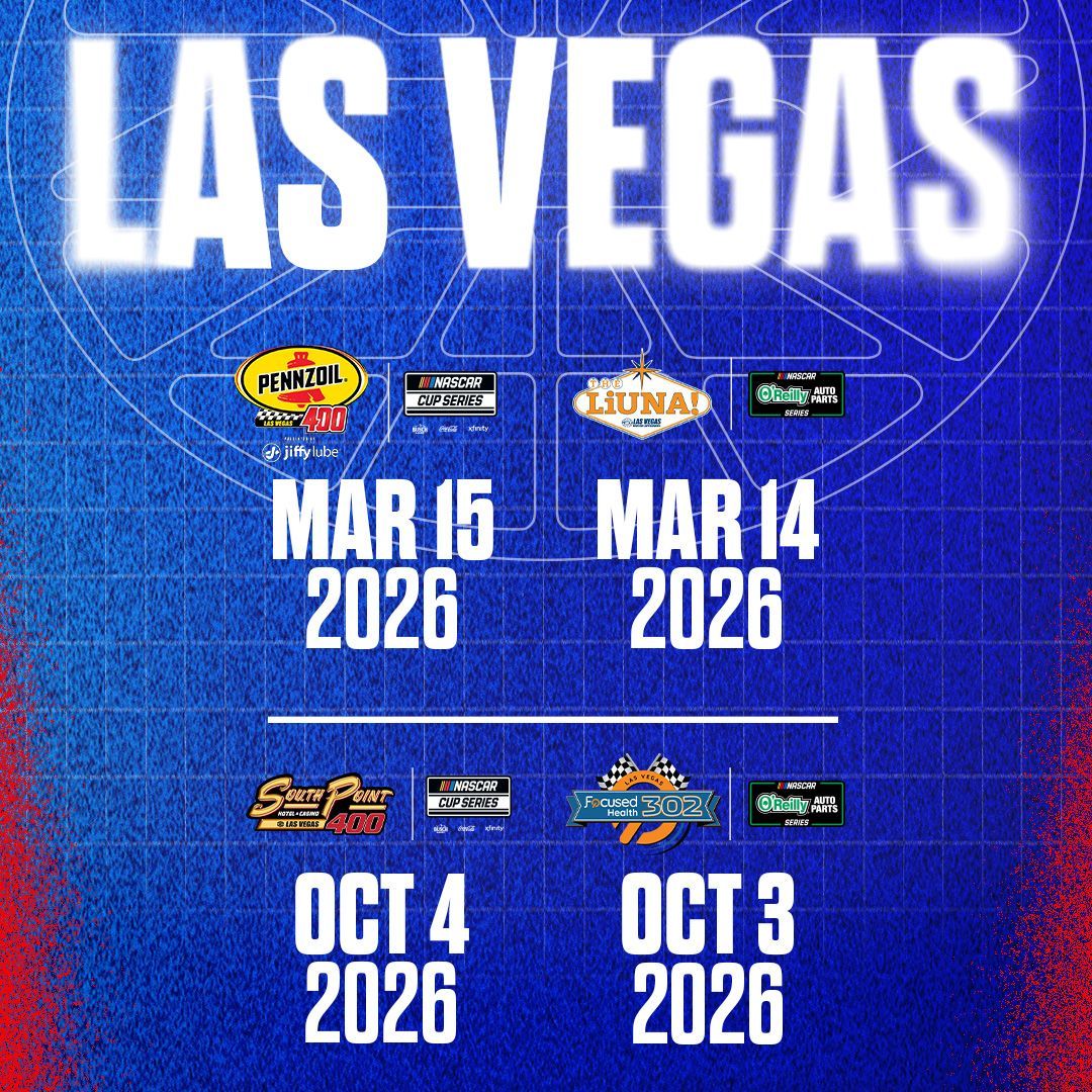 NASCAR O'Reilly Auto Parts Series: The LiUNA, 13 March | Event in Las Vegas | AllEvents
