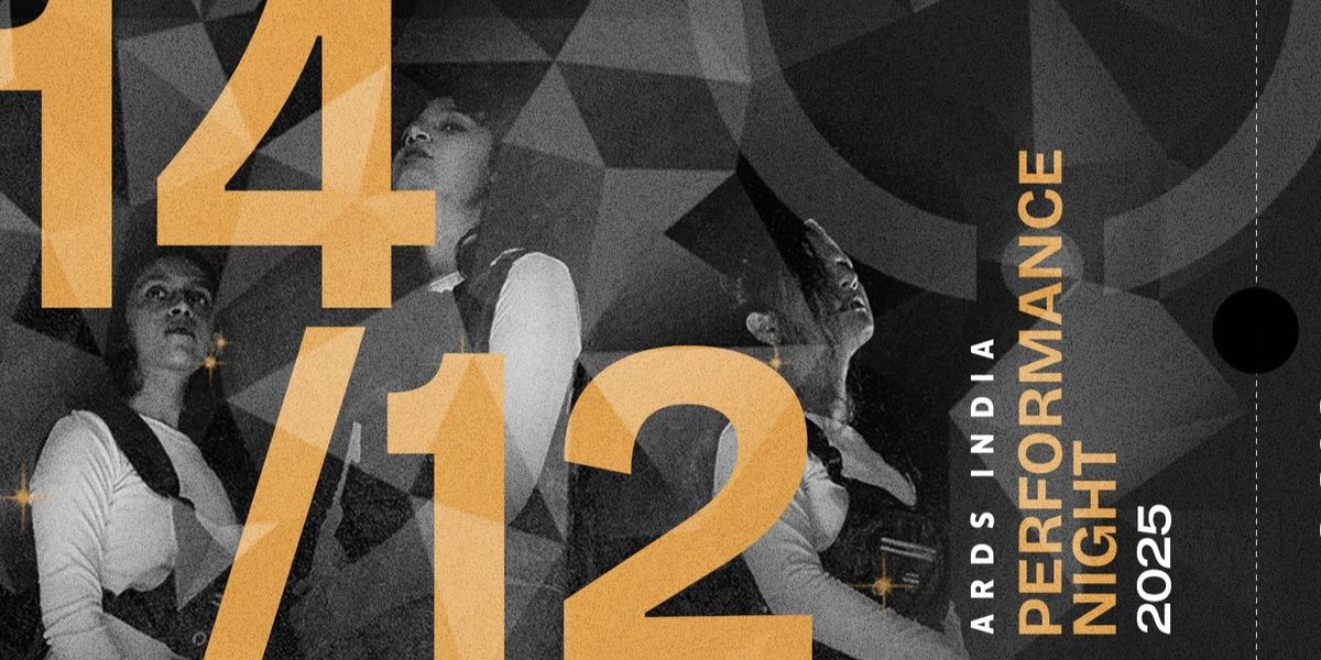 Performance Night : ARDSIndia, 14 December | Event in Bangalore | AllEvents
