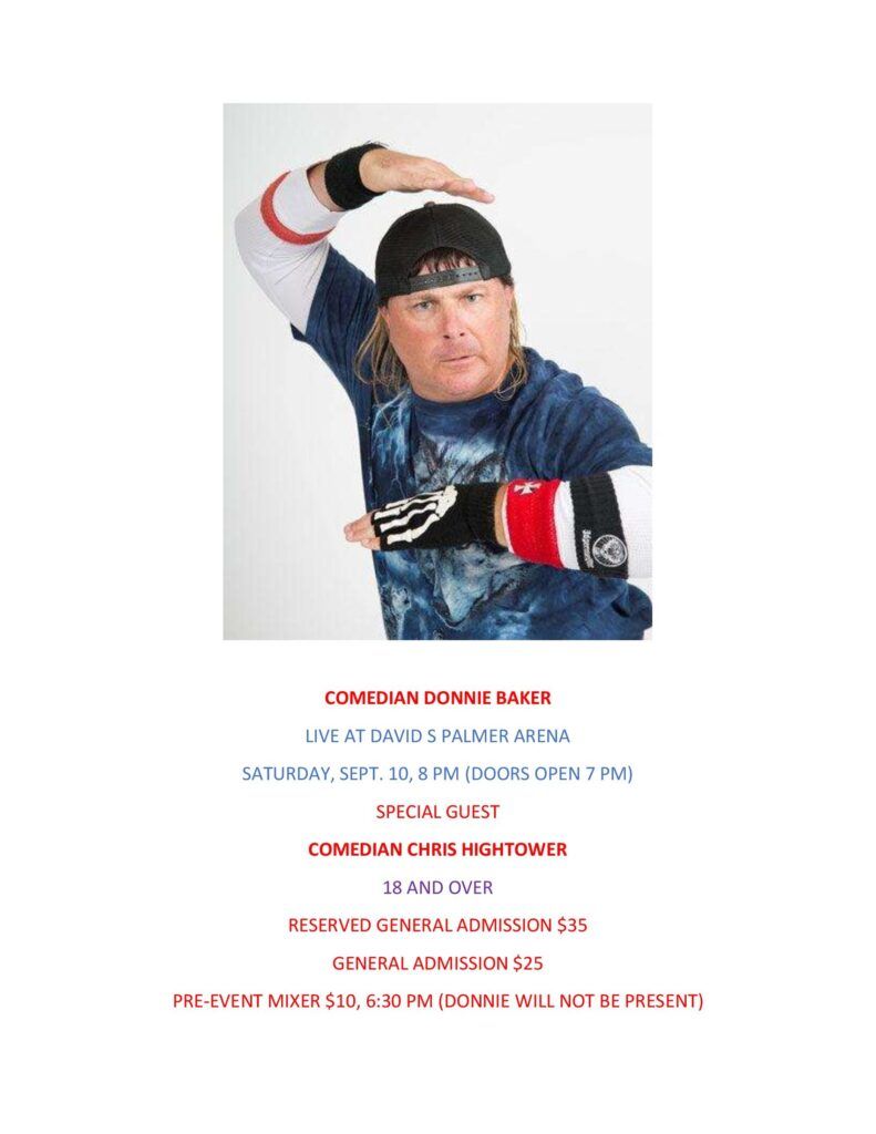 Donnie Baker at Hard Rock Hotel and Casino Sioux City, 15 November | Event in Sioux City | AllEvents