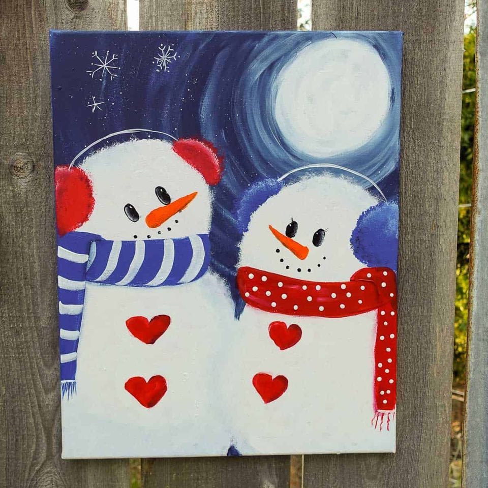 Winter Painting Tutorial , Gregory Public Library, December 9 2023 AllEvents.in