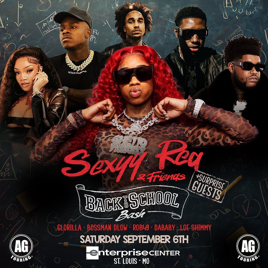Back 2 School Bash: Sexyy Red & Friends, 5 September | Event in St. Louis | AllEvents