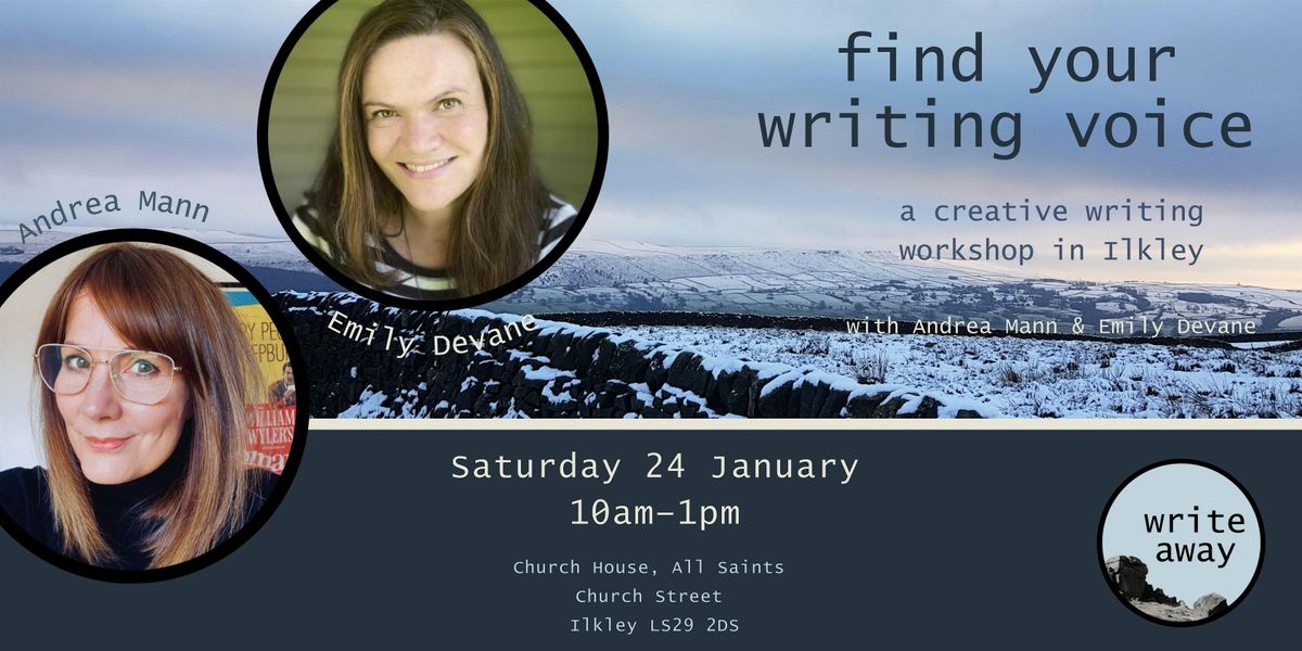 Write Away in Ilkley: Find Your Writing Voice Workshop, 24 January | Event in Ilkley | AllEvents