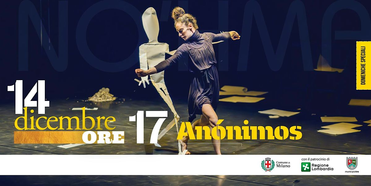 Anónimos, 14 December | Event in Milano | AllEvents