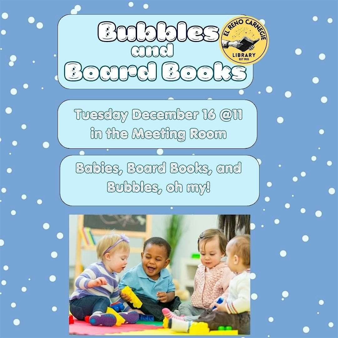 Bubbles and Board Books, 16 December | Event in El Reno | AllEvents