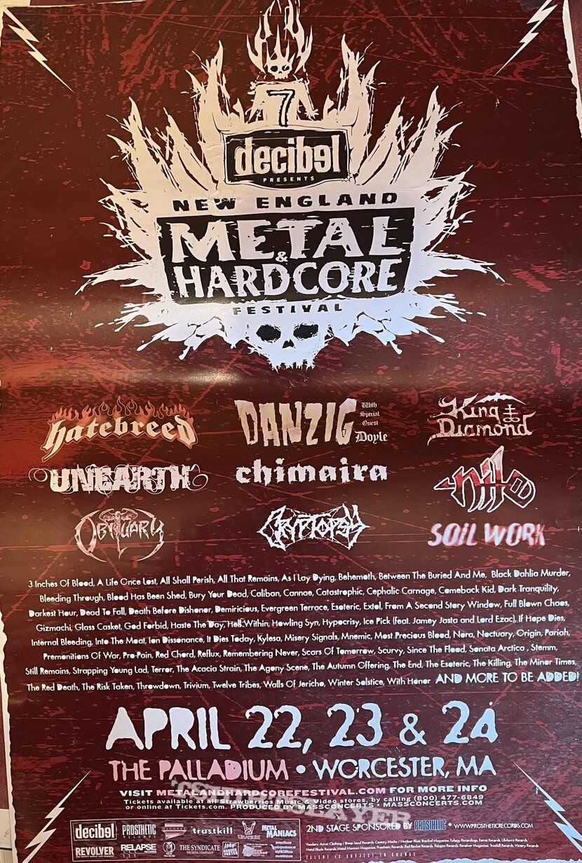 New England Metal and Hardcore Festival at Palladium Worcester, 20 September | Event in Worcester | AllEvents