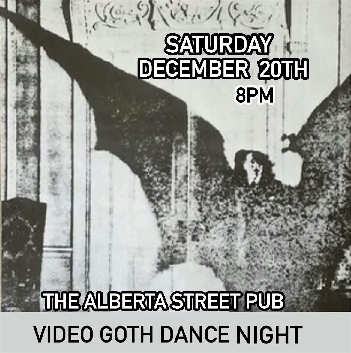 Video Goth Dance Night Saturday Dec 20th at The Alberta Street Pub, 20 December | Event in Portland | AllEvents