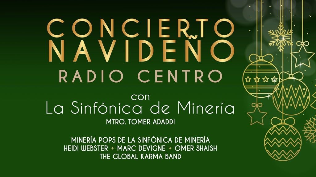 Concierto Navideño Radio Centro