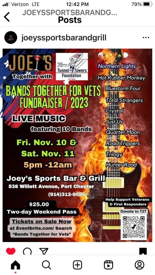 LIVE MUSIC FEATURING 10 BANDSincluding NORTHERN LIGHTS, Joey's Sports