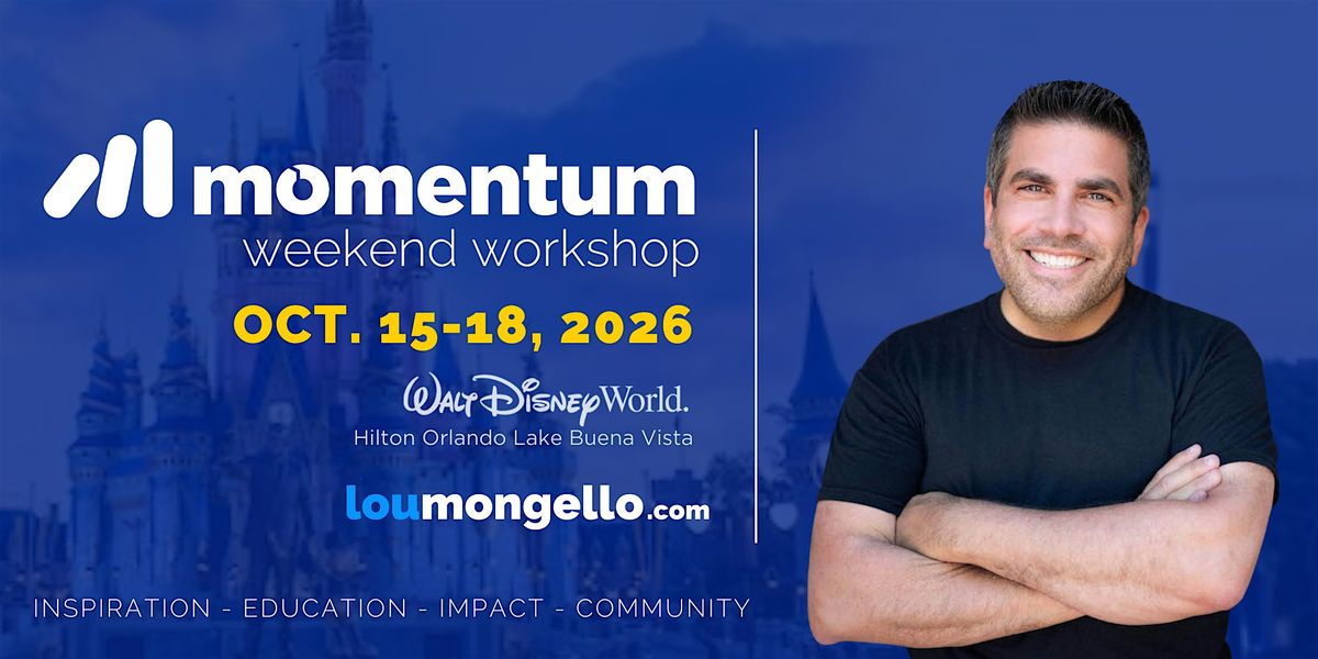 Momentum Workshop Weekend 2026, 15 October | Event in Lake Buena Vista | AllEvents