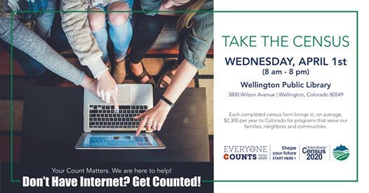 Take The 2020 Census At Wellington Public Library Wellington