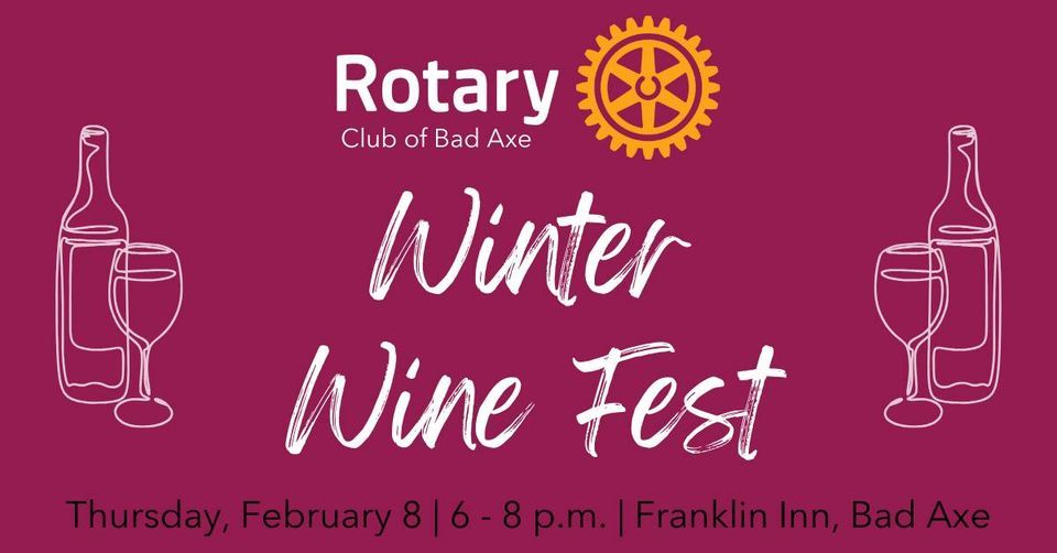 Rotary Club of Bad Axe Winter Wine Fest, Franklin Inn Motor Lodge