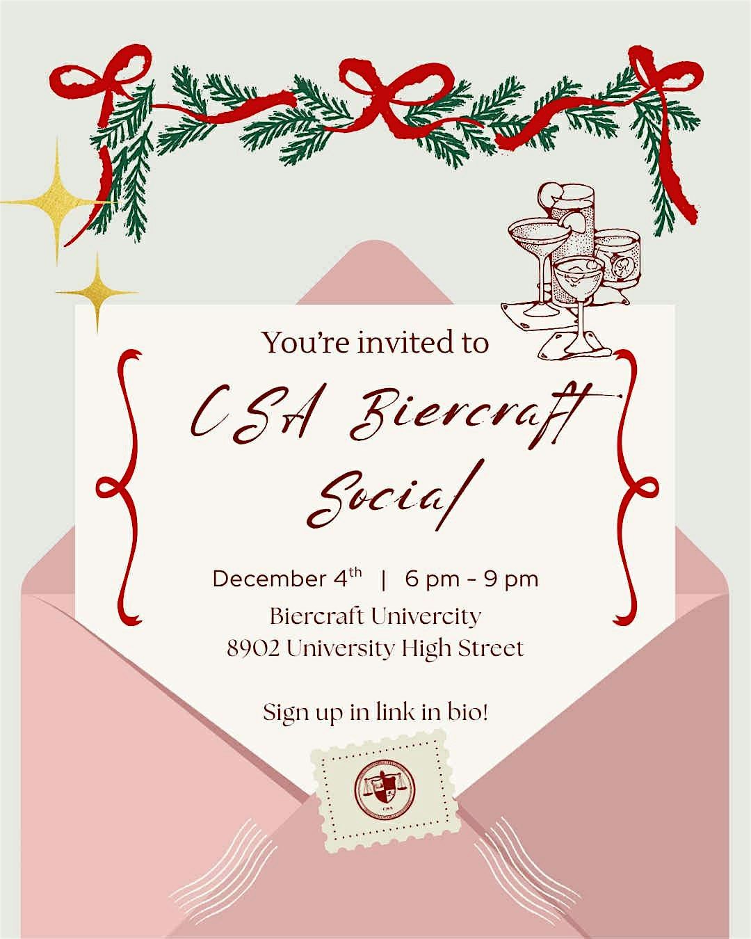 CSA Biercraft Social, 4 December | Event in Burnaby | AllEvents