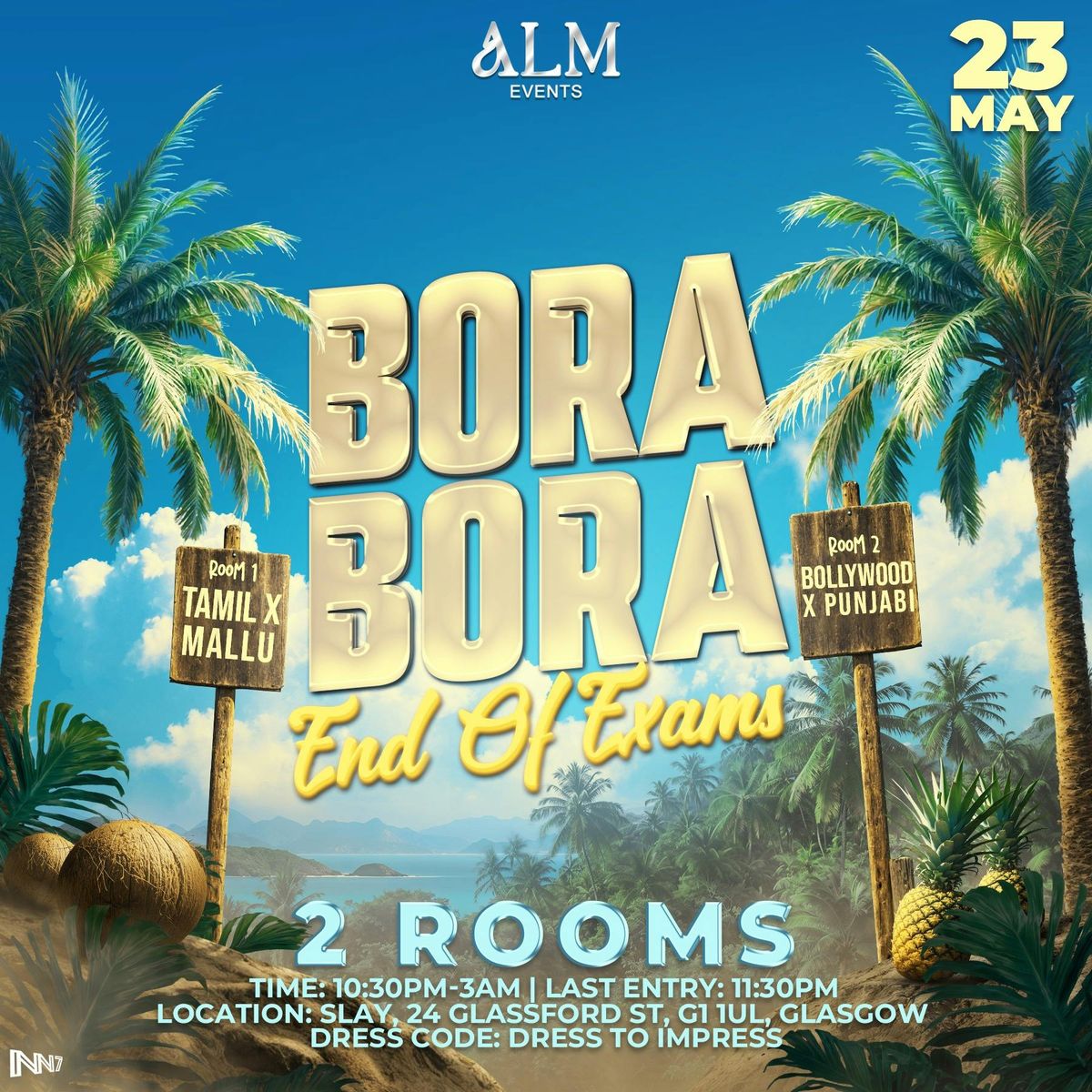 BORA BORA - GLASGOW, 23 May | Event in Glasgow | AllEvents