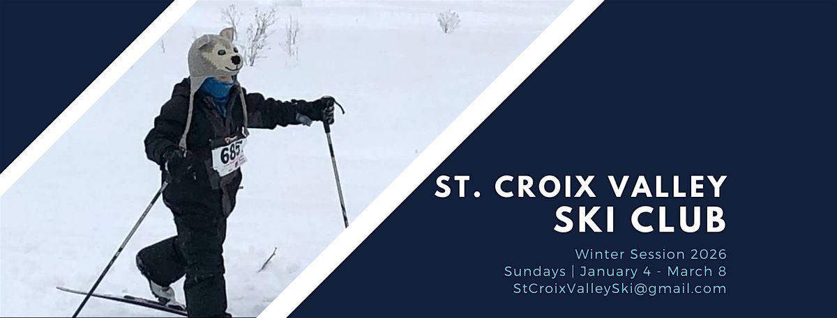 St. Croix Valley Ski Club Winter Session 2026 (Sundays Jan 4 - March 8), 4 January | Event in Marine on Saint Croix