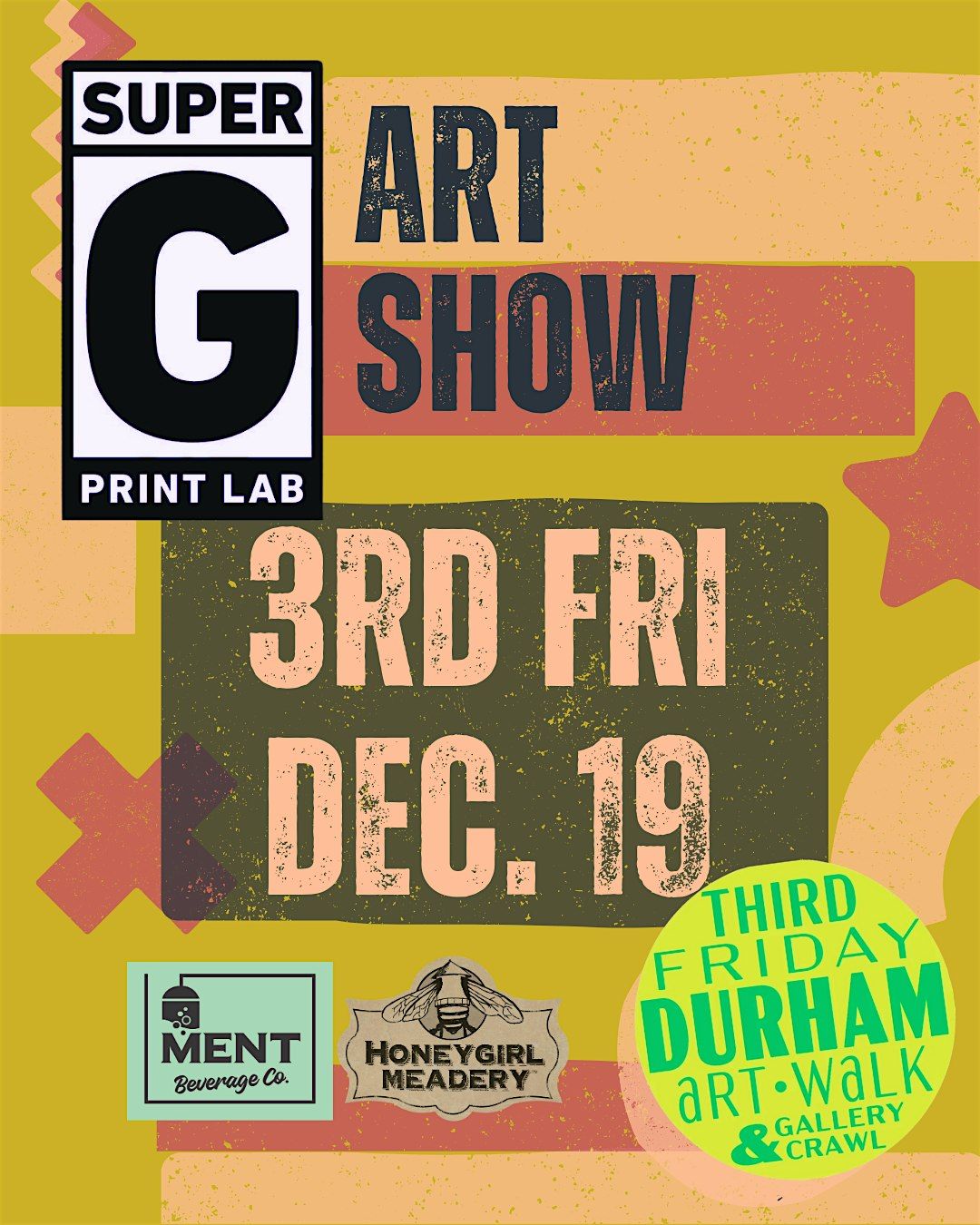 Super G Art Show, 19 December | Event in Durham | AllEvents